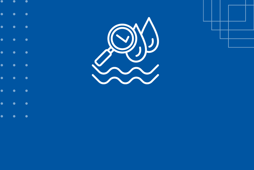 Water quality icon graphic